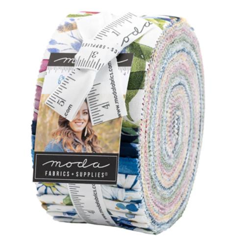 [MOD-8490JR] Fresh As A Daisy Jelly Roll by Create Joy Project for Moda