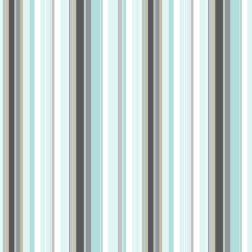 [COW-3434-55] Keyboard Cats Stripe Multicolor By Teresa Magnuson For Clothworks