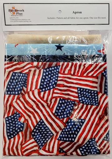 [APRON-July4th] Apron Kit 4Th Of July