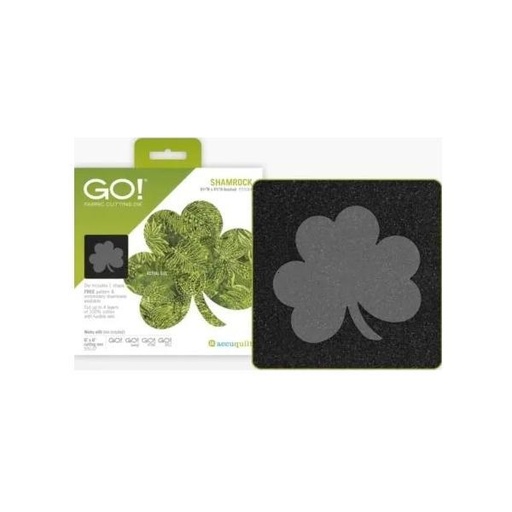 [ACQ-55594] Accuquilt Go! Shamrock Cutting Die