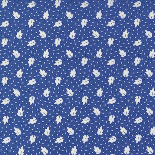 [MOD-33635-17] 30S Playtime Leafy Polka Dot Bluebell By Chloe'S Closet For Moda