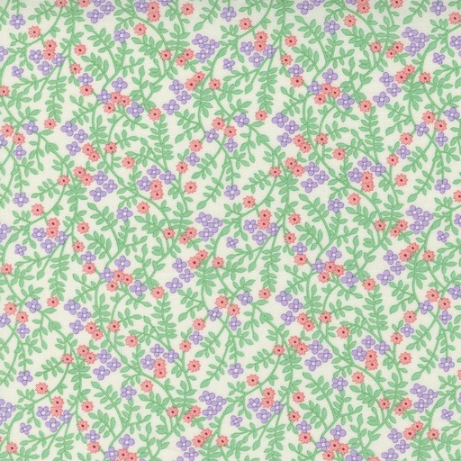 [MOD-33633-21] 30S Playtime Blooming Blossoms Eggshell/Pastel By Chloe'S Closet For Moda