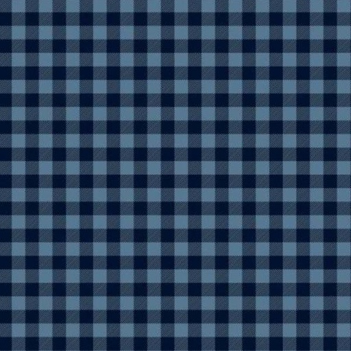 [WP-39148-494] Buffalo Check Blue From Wilmington Prints
