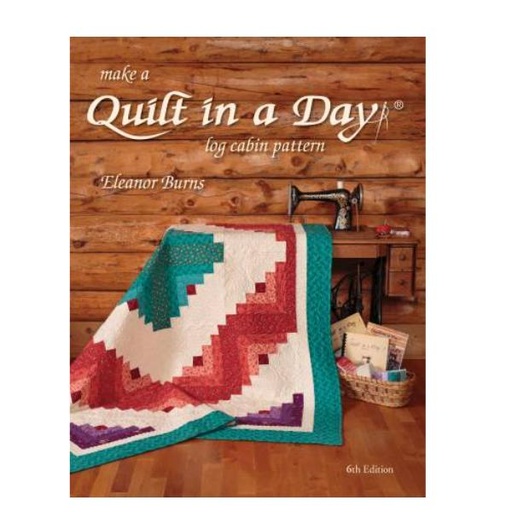 [QD-1094] Quilt in a Day Log Cabin by Eleanor Burns