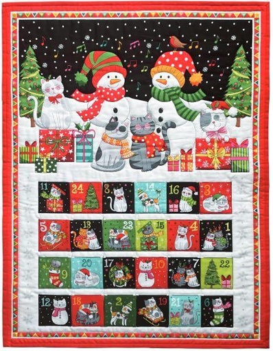 [PP-SantaPawsAdv] Santa Paws Advent Calendar From Andover