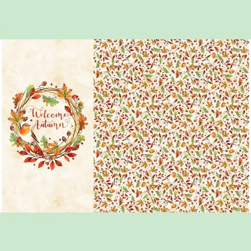 [HOF-4907-594] Celebrate The Seasons September Panel By Hoffman Fabrics