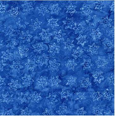 [TTR-B6170-Blue] Blueberry Tarte Tonga Batik Daffodil Blue 