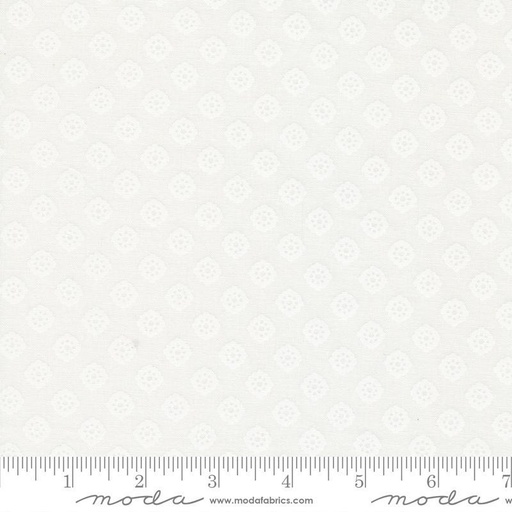 [MOD-29143-11] Coriander Seeds Lacy Dots White By Corey Yoder For Moda