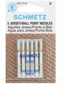 [SCHM-1714] Jersey Ball Point Needle 80/12 By Schmetz