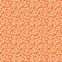 [RB-12288-ORG] Basin Feedsacks Hexies Orange By Stacy West For Riley Blake 