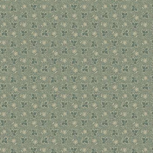 [MB-220333-TEA] Midnight Lace Leaf Flower Teal By Paula Barnes For Marcus Brothers