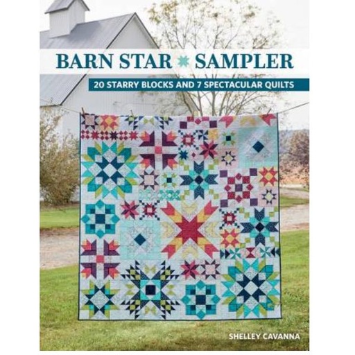 [MAR-B1591] Barn Star Sampler by Shelley Cavanna