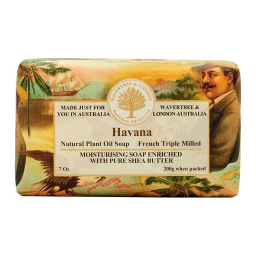 [WTL-Havana] Havana 7Oz Bar Soap By Wavertree & London