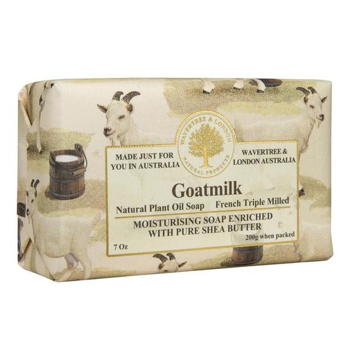 [WTL-09] Goat Milk Soap 7Oz Soap Bar By Wavertree & London