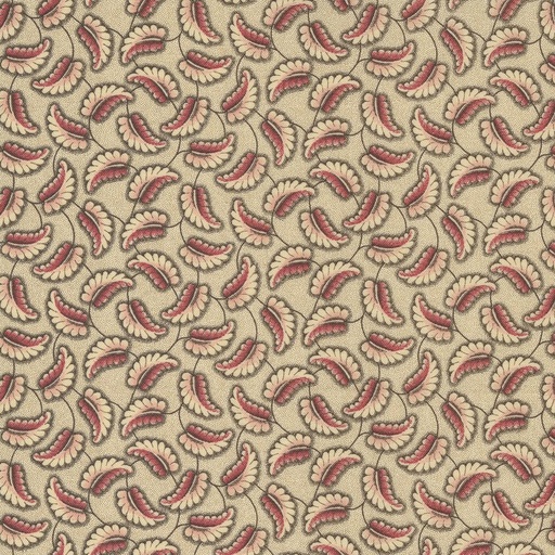 [MOD-31642-11] Kates Garden Gate Leaf Toss Cream by Betsy Chutchian for Moda Fabrics