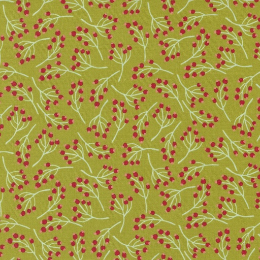 [MOD-20806-23] Joyful Joyful Holly Berry Field By Stacy Iest Hsu For Moda Fabrics