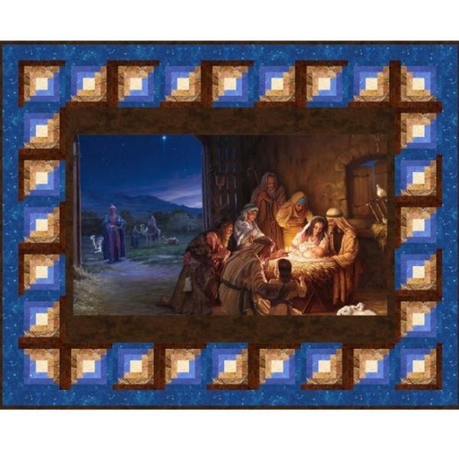 [PTN-2929] Starlit Stable Quilt Pattern By Laureen Smith For Northcott Fabrics