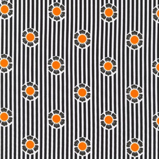 [KAUF-20894-182] Boodacious Stripes Licorice Metallic From Robert Kaufman