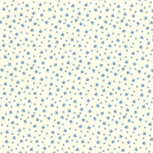 [KAUF-21036-4] Sunnyside Farm Cherries Blue By Debbie Beaves From Flowerhouse For Robert Kaufman Fabrics