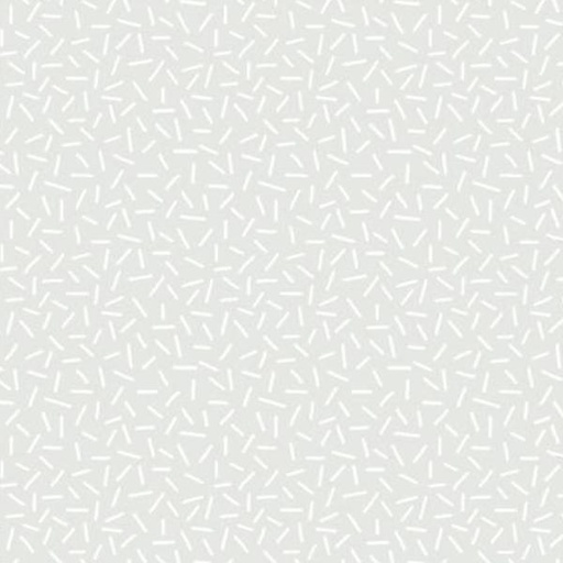 [PB-RA13-4882-W] Ramblings 13 Sprinkles White On White By P & B Textiles