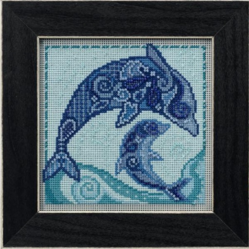 [WIC-MH17-2213] Marine Life Quartet Dolphin by Mill Hill