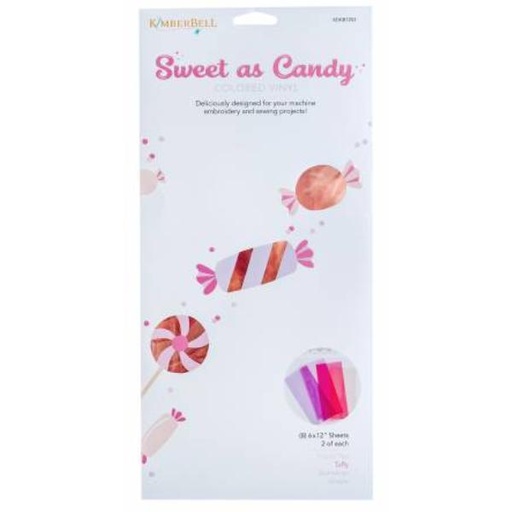 [KD-KB-1203] Sweet As Candy Colored Vinyl Pinks By Kimberbell