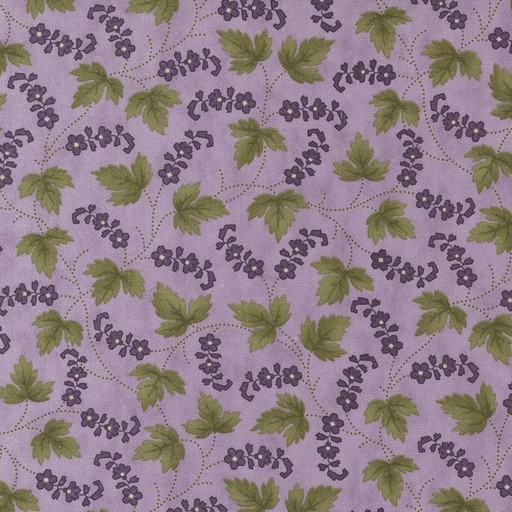 [MOD-2252-14] Iris Ivy Ivy Floral Lavender By Jan Patek For Moda Fabrics