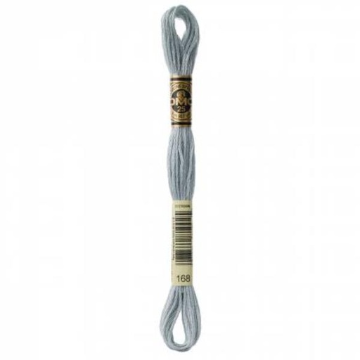 [DMC-117-168] DMC Embroidery Floss Color 168 Very Light Pewter Floss