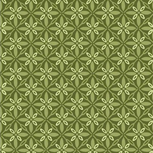 [MAY-9396-G] Kimberbell Basic Tufted Star Green From Maywood Studio