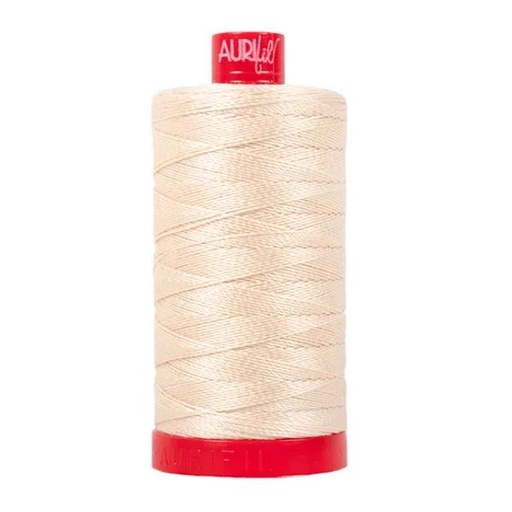 [MK-12SP-2000] Aurifil 12Wt Light Sand 100% Cotton Thread