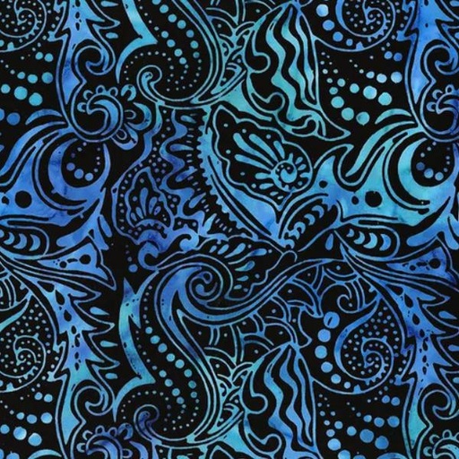 [ANF-2373-LUNA] Luna Batik Abstract Luna By Anthology Fabrics