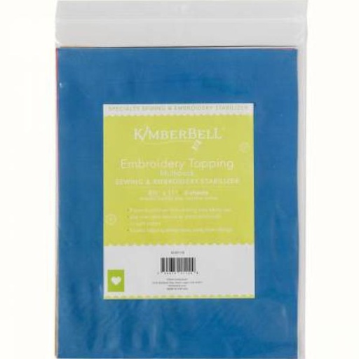 [KD-ST129] Embroidery Topping Multipack 8.5In X 11In By Kimberbell