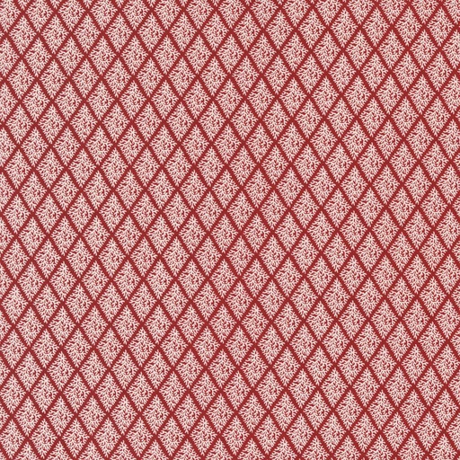 [MOD-49196-14] Red White Gatherings Plaid Crimson By Primitive Gatherings For Moda Fabrics