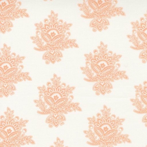 [MOD-20454-11] Cinnamon Cream Vintage Block Cream By Fig Tree Co. For Moda