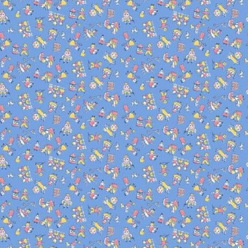 [WF-53199-3] Storybook 22 Classics Blue by MYKT Collection for Windham Fabrics