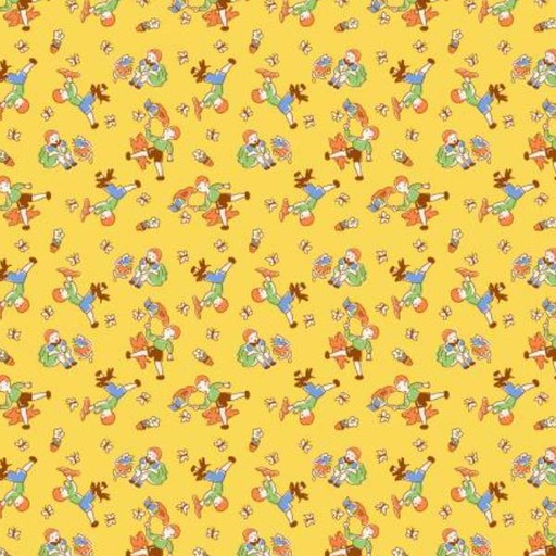 [WF-53201-2] Storybook 22 Chasing Butterflies Yellow By Mykt Collection For Windham Fabrics