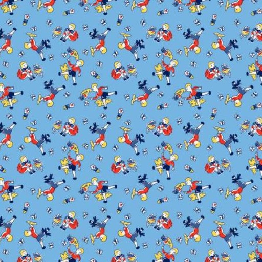 [WF-53201-3] Storybook 22 Chasing Butterflies Blue By Mykt Collection For Windham Fabrics