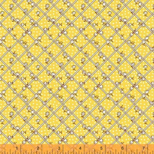 [WF-53207-2] Storybook 22 Tulip Plaid Yellow By Mykt Collection For Windham Fabrics