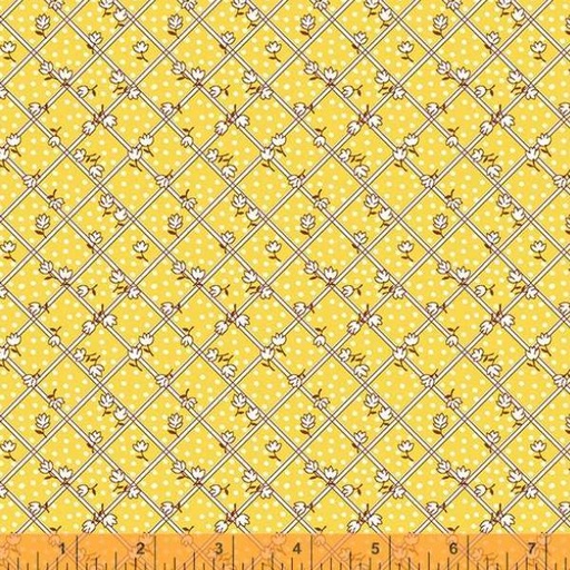 [WF-53207-2] Storybook 22 Tulip Plaid Yellow By Mykt Collection For Windham Fabrics