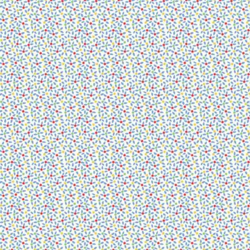 [WF-53204-3] Storybook 22 Rainbow Daisy Blue By Mykt Collection For Windham Fabrics
