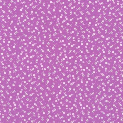 [KAUF-21221-220] 1930'S Basic Flowers Pansy By Debbie Beaves For Robert Kaufman