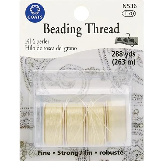 [COA-N536] Beading Thread 4pk by Coats