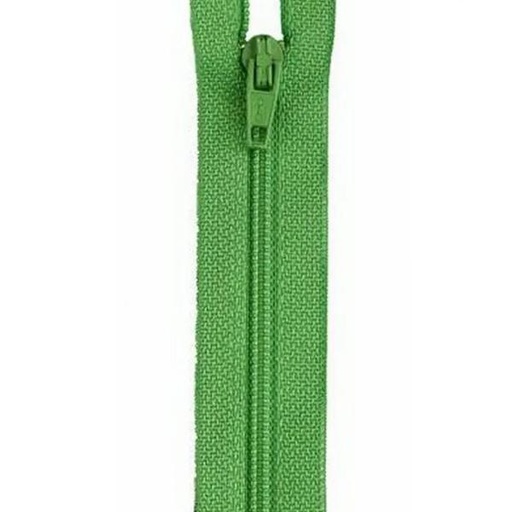 [COA-F72-12-287A] All-Purpose Polyester Coil Zipper 12In Bright Green By Coats & Clark