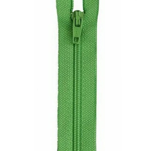 [COA-F72-12-287A] All-Purpose Polyester Coil Zipper 12In Bright Green By Coats & Clark
