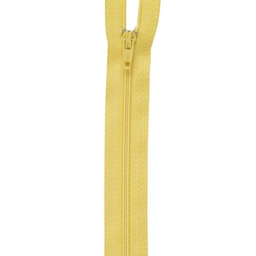 [COA-F72-12-7250] All-Purpose Polyester Coil Zipper 12In Sun Yellow By Coats & Clark