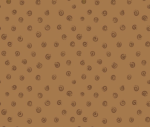 [SSB-20053-280] Squiggle Brown by Susybee for Clothworks
