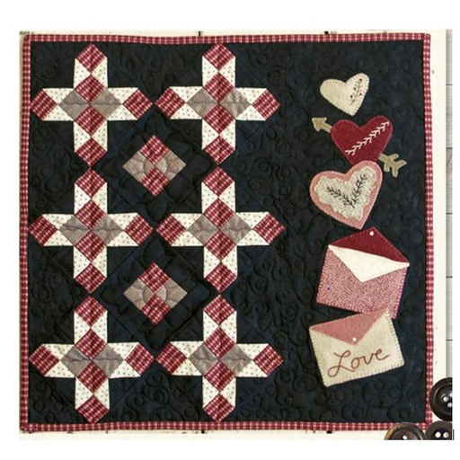 [PP-ThruYrFeb] Thru The Year February Mini Quilt Kit