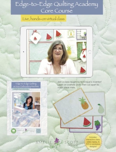 [ASD-269] Edge to Edge Quilting Academy