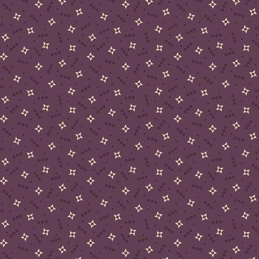 [MB-170450-Plum] Plumberry Ii Stars Plum By Pam Buda For Marcus Fabrics