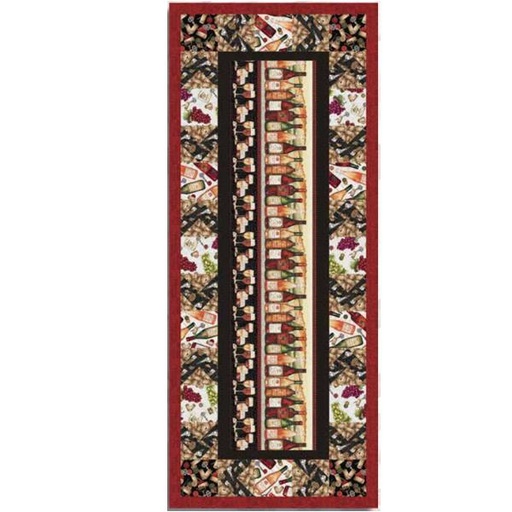 [PP-AfterFiveTablerun] After Five Table Runner From Henry Glass